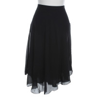 Alberta Ferretti Silk skirt in black