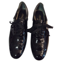 Robert Clergerie Chaussures lacées en cuir verni
