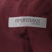 Sport Max Leren jas in Bordeaux