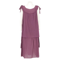 Sonia Rykiel Dress Linen in Violet