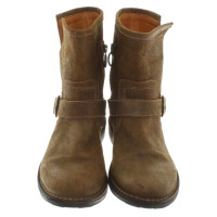 Fiorentini & Baker Ankle boots in olive green