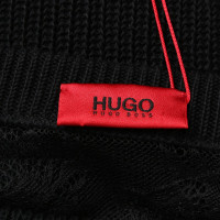 Hugo Boss Oberteil aus Baumwolle in Schwarz