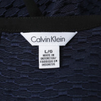 Calvin Klein T-Shirt en bleu foncé / noir