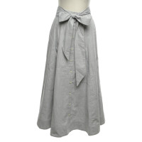 Lisa Marie Fernandez Skirt Cotton in Grey