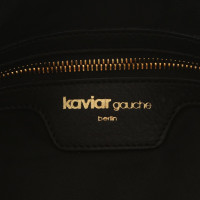 Kaviar Gauche "Furrynet 24u pouch" in zwart