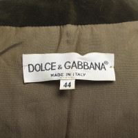 Dolce & Gabbana Vest in Moss Green