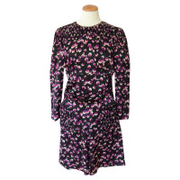 Anna Sui zijden jurk met patroon