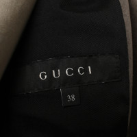 Gucci Samt-Blazer in Khaki