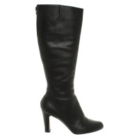 Christian Louboutin Stiefel aus Leder in Schwarz