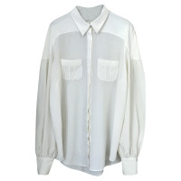 Alexander McQueen silk blouse