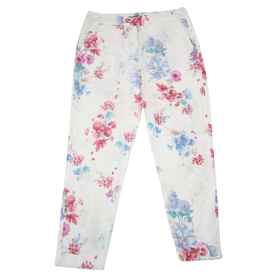 French Connection trousers with a floral pattern