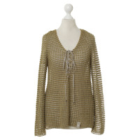 Marc Cain Knitted jumper with lacing