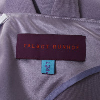 Talbot Runhof Silk dress with bolero and handbag