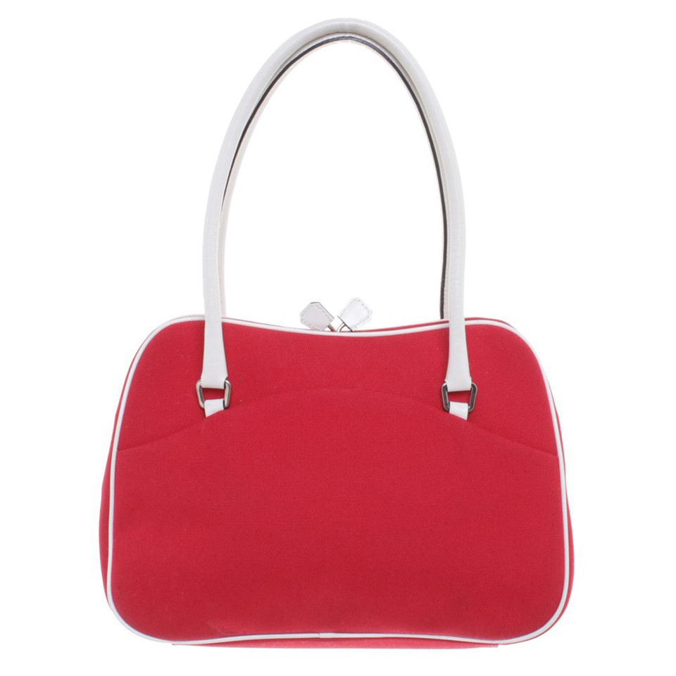 Prada Handtas in het rood