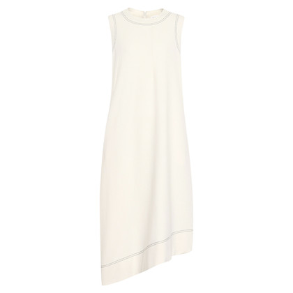 Jil Sander Robe en Laine en Crème