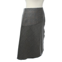 Veronique Branquinho Skirt Wool in Grey