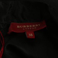 Burberry Oberteil aus Seide in Schwarz