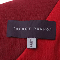 Talbot Runhof two-piece in red