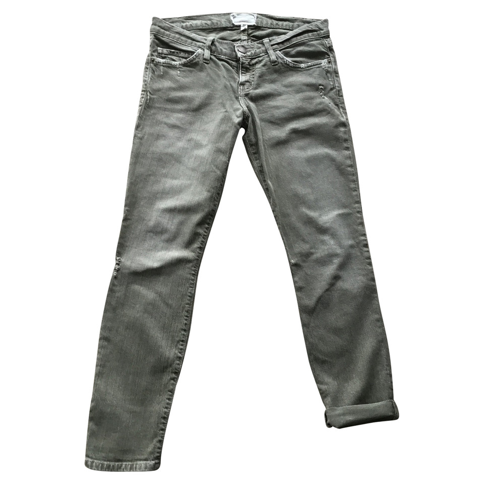 Current Elliott Jeans in Cotone in Verde oliva