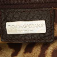 Dolce & Gabbana Borsa in pelle con rivetti