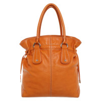Tod's Handbag Leather in Orange