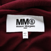 Mm6 By Maison Margiela Oversized dress in Bordeaux