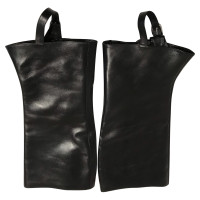 Hermès Leather tulpen in zwart