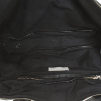 Maison Martin Margiela Handtasche aus Leder in Schwarz