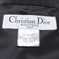 Christian Dior Blazer à fines rayures