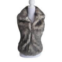 Marc Cain Waistcoat fake fur 