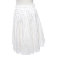 Sonia Rykiel Skirt Cotton in White