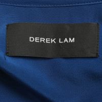 Derek Lam Kurzärmlige Bluse in Blau