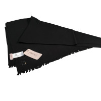 Laurèl Black silk scarf
