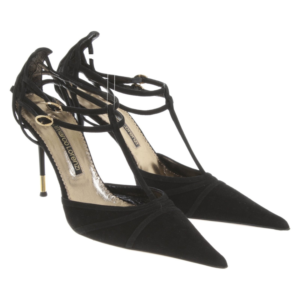 Gianmarco Lorenzi pumps in zwart