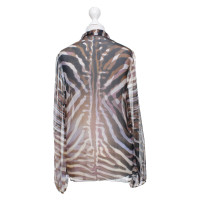 Elie Tahari Zijden blouse met patroon