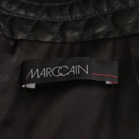 Marc Cain Leren rok in zwart