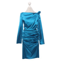 Talbot Runhof Dress in Turquoise