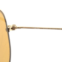 Ray Ban Pilotenbrille in Braun