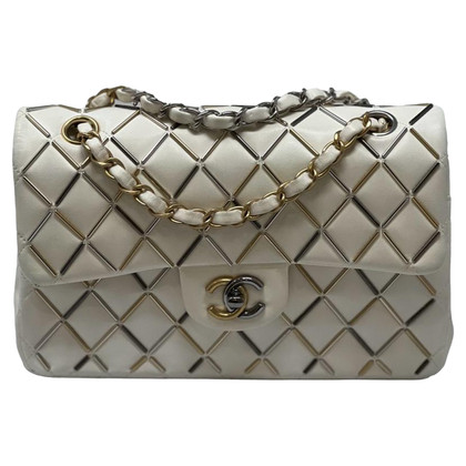 Chanel Timeless Classic Leather in White