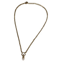 Christian Dior Chaîne avec pendentif perle