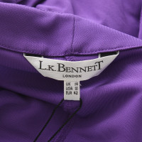 L.K. Bennett Avvolgere il vestito in viola