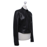 Armani Collezioni Leather jacket in black