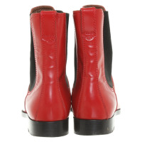 Tod's Ankle boots Leather in Red
