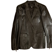 Richmond Jacket/Coat Patent leather in Black