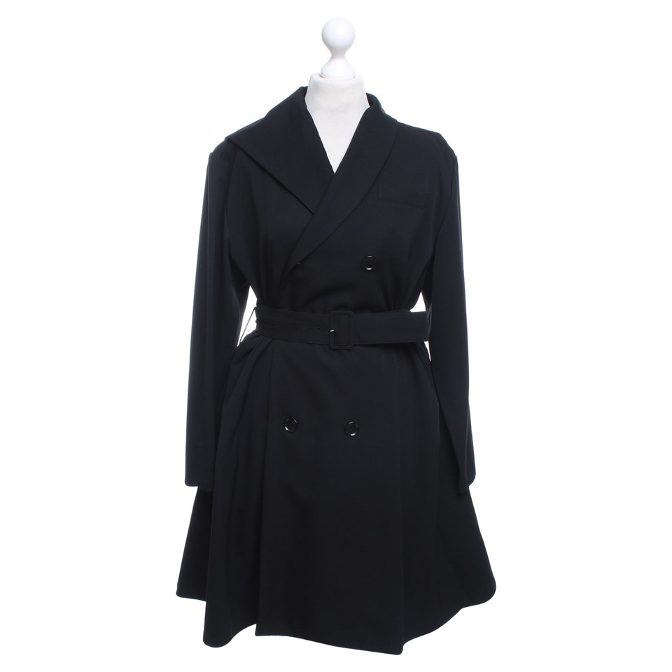Yohji Yamamoto Coat in zwart