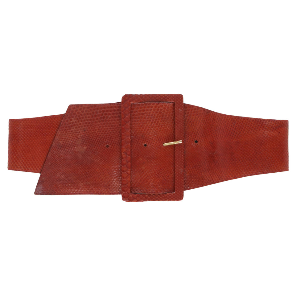 Krizia Belt Leather in Brown