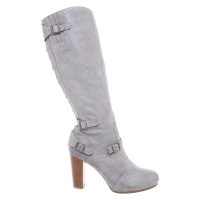 Belstaff Boots Leather in Grey