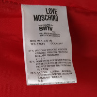 Moschino Love Manteau avec des motifs