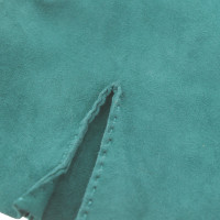 Agnona Handschuhe aus Leder in Grün