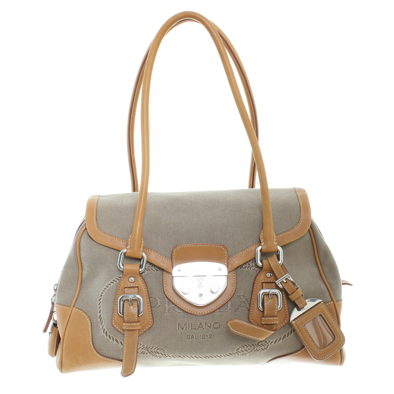 Prada Handbag with leather details